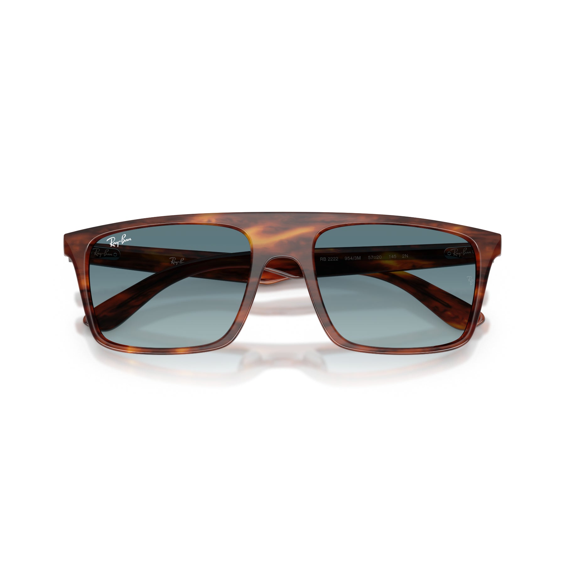 Ray-Ban RB2222 – Gafas de Sol Azul Degradé