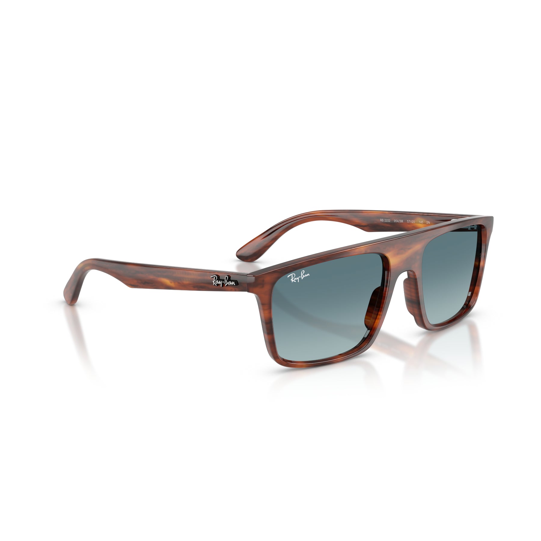 Ray-Ban RB2222 – Gafas de Sol Azul Degradé