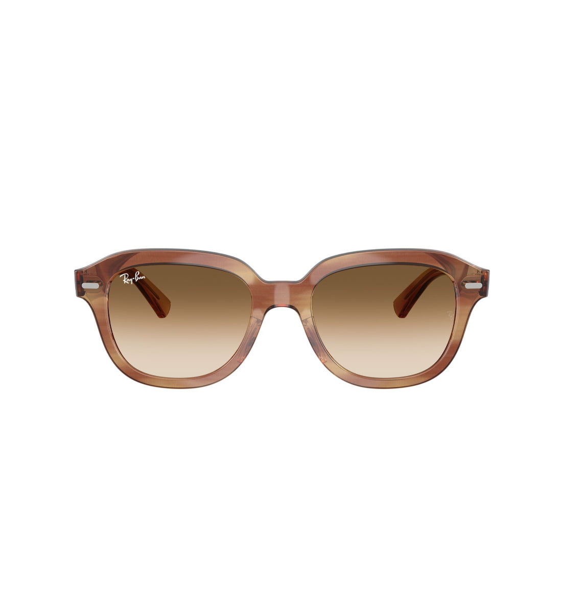 Gafas De Sol Erik Marrón A Rayas Ray-Ban