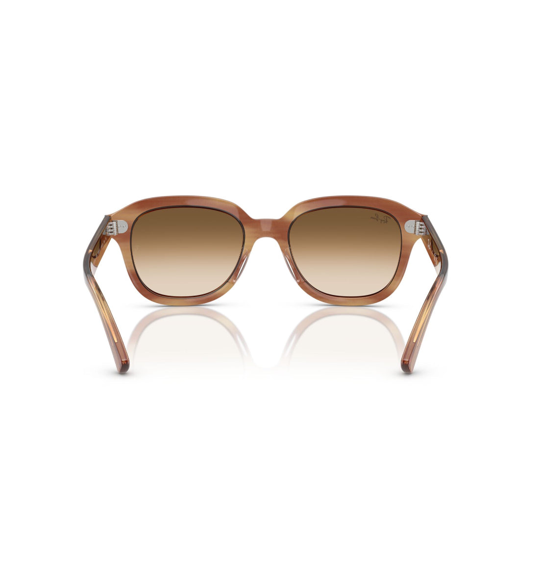 Gafas De Sol Erik Marrón A Rayas Ray-Ban